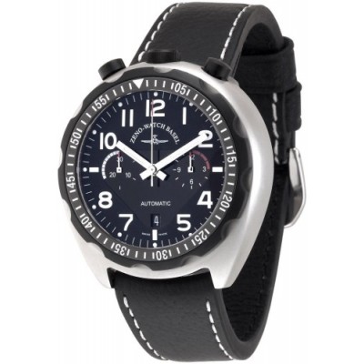 Zeno-watch Basel Bullhead Pilot Chrono 6528-THD-a1