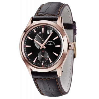 Zeno-watch Basel Gentleman Big Date 6662-7004Q-Pgr-f1